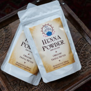 200 grams 2021 Crop Organic Rajasthani Henna Powder triple sifted
