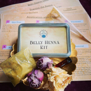 Belly Henna kit for DIY Pregnancy Henna